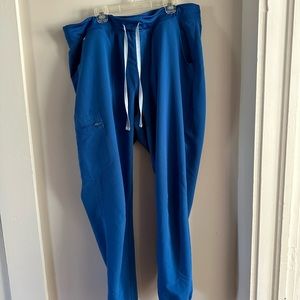 FIGS Royal Blue Scrub Bottoms - Joggers